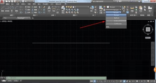 AutoCAD2019怎么把實線變成虛線？cad實線怎么改虛線方法