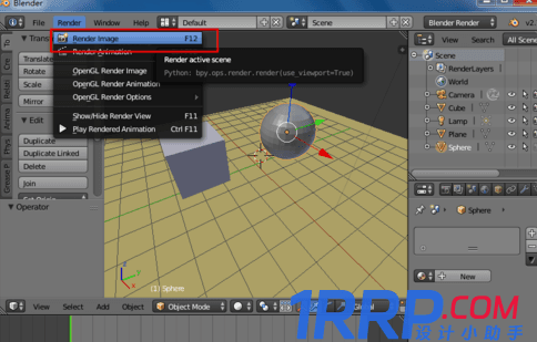 blender渲染不出來圖像怎么處理?Blender設置物體無法渲染-9 blender渲染不出來圖像怎么處理?Blender設置物體無法渲染